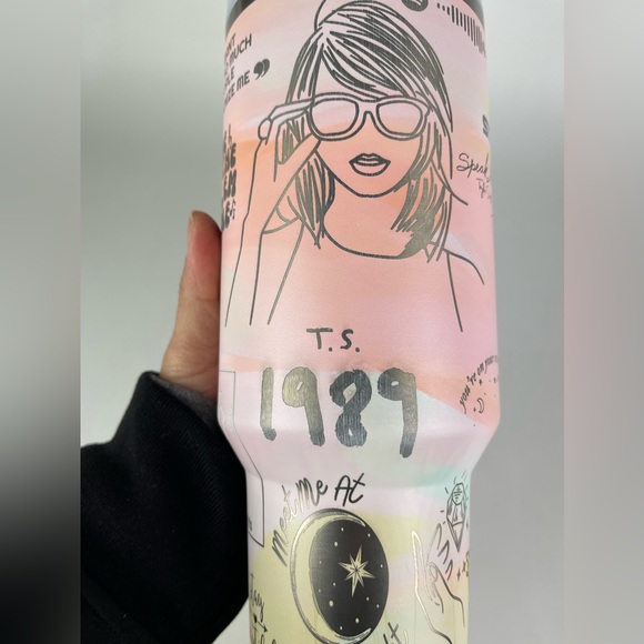 Swiftie 40oz Warm Serene Stanley Tumbler Engraved - Picture 10 of 10